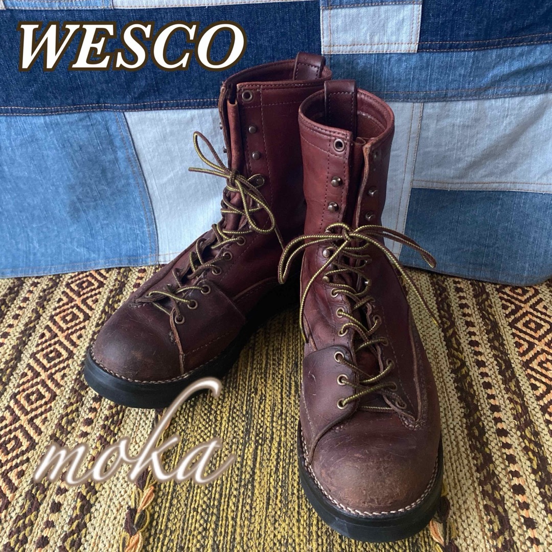 Wesco - WESCO ウエスコ ハイライナー ワークブーツ 旧ロゴの Wesco - WESCO ウエスコ ハイライナー ワークブーツ 旧ロゴの
