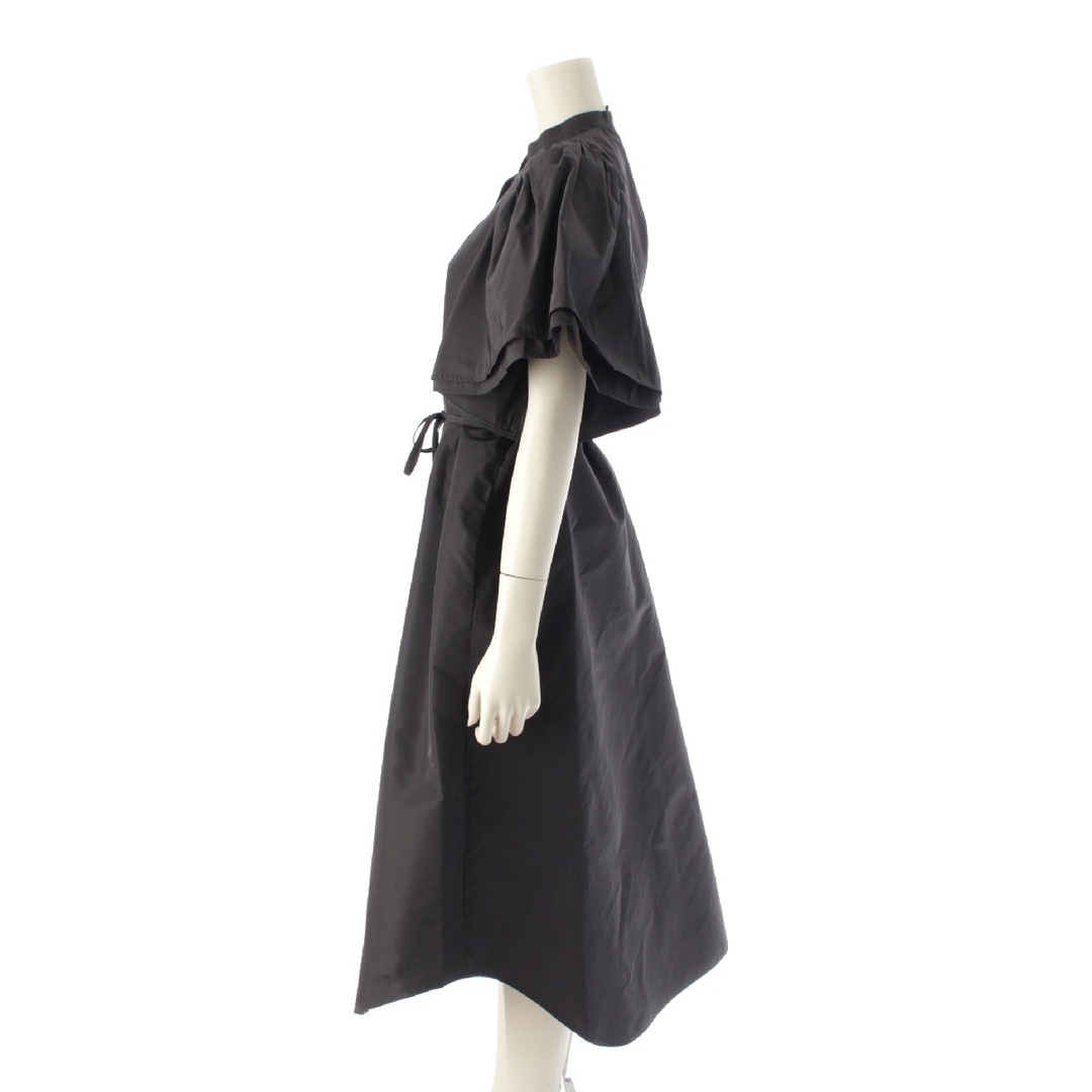 Drawer ドゥロワー ブラック SPRING シルクタフタストラップ Drawer ドゥロワー ブラック SPRING シルクタフタストラップ