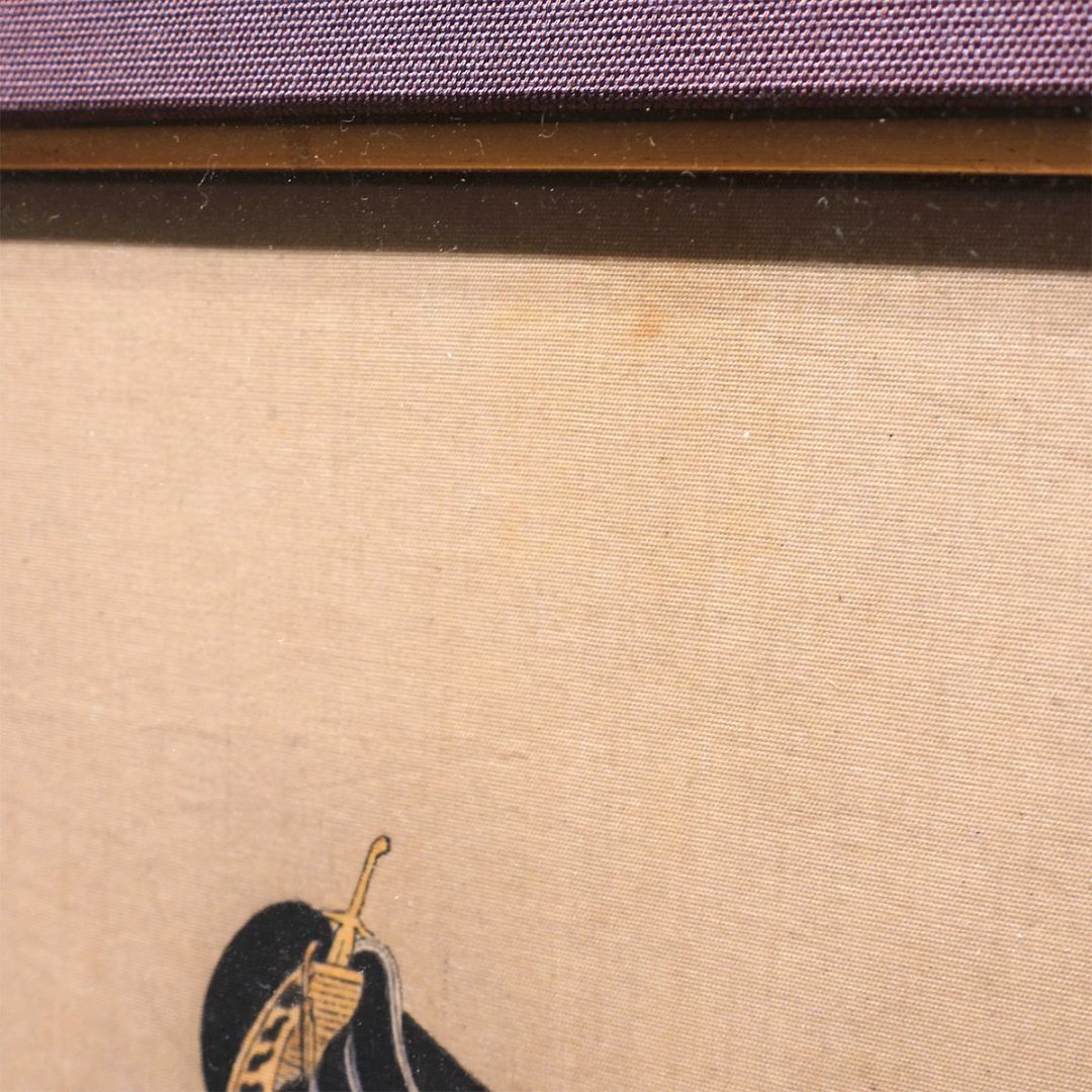 ART - 礒田湖龍斎 爪切り 絹本彩色4号 人物画 日本画 浮世絵 ART - 礒田湖龍斎 爪切り 絹本彩色4号 人物画 日本画 浮世絵