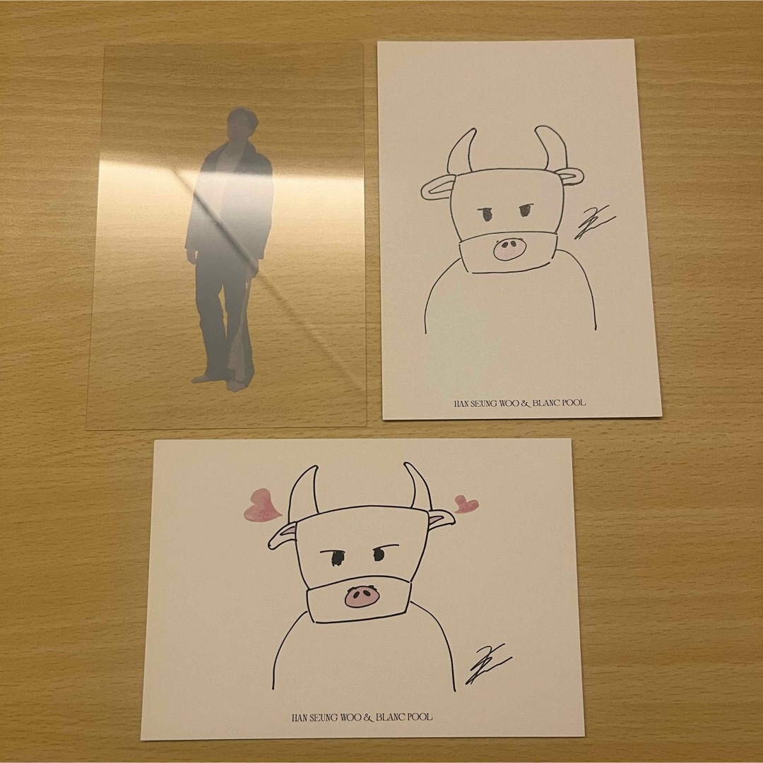 victon(ビクトン)のBLANC POOL × ハンスンウ ポストカードセット 3枚 エンタメ/ホビーのタレントグッズ(アイドルグッズ)の商品写真