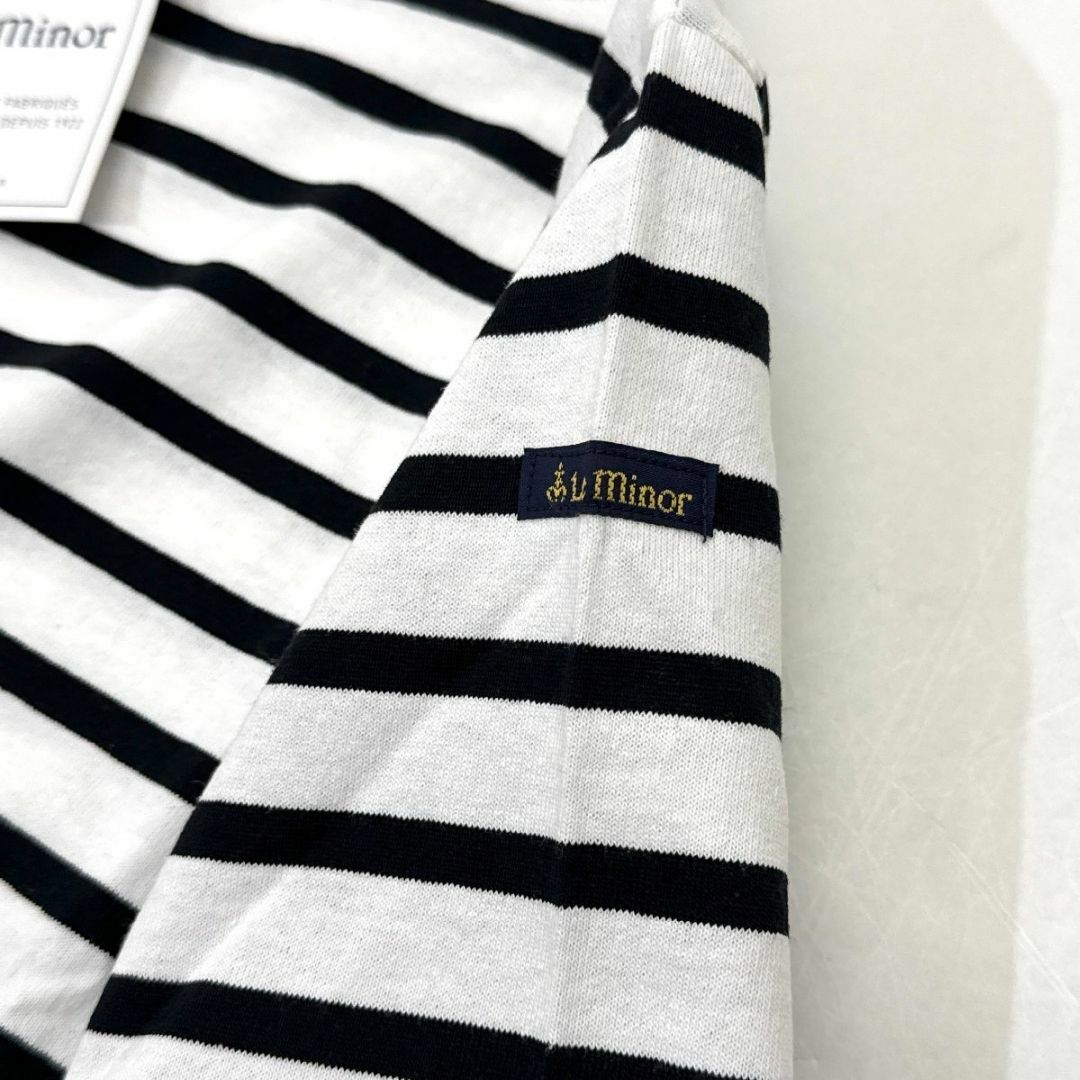 Le minor NOLLEY'S 別注ボーダークロップド丈プルオーバー Le minor NOLLEY'S 別注ボーダークロップド丈プルオーバー