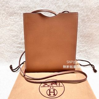 HERMES - エルメス 超美品 オニメトゥ ショルダーバッグ レザー HERMES - エルメス 超美品 オニメトゥ ショルダーバッグ レザー