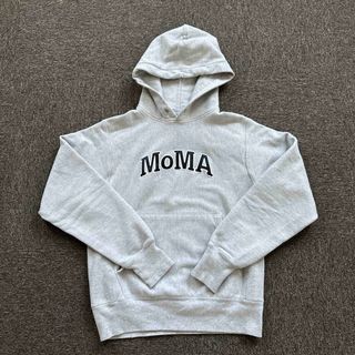 MOMA - MOMA スウェット オノ ヨーコ ono yoko ブルー Sの通販 MOMA - MOMA スウェット オノ ヨーコ ono yoko ブルー Sの通販
