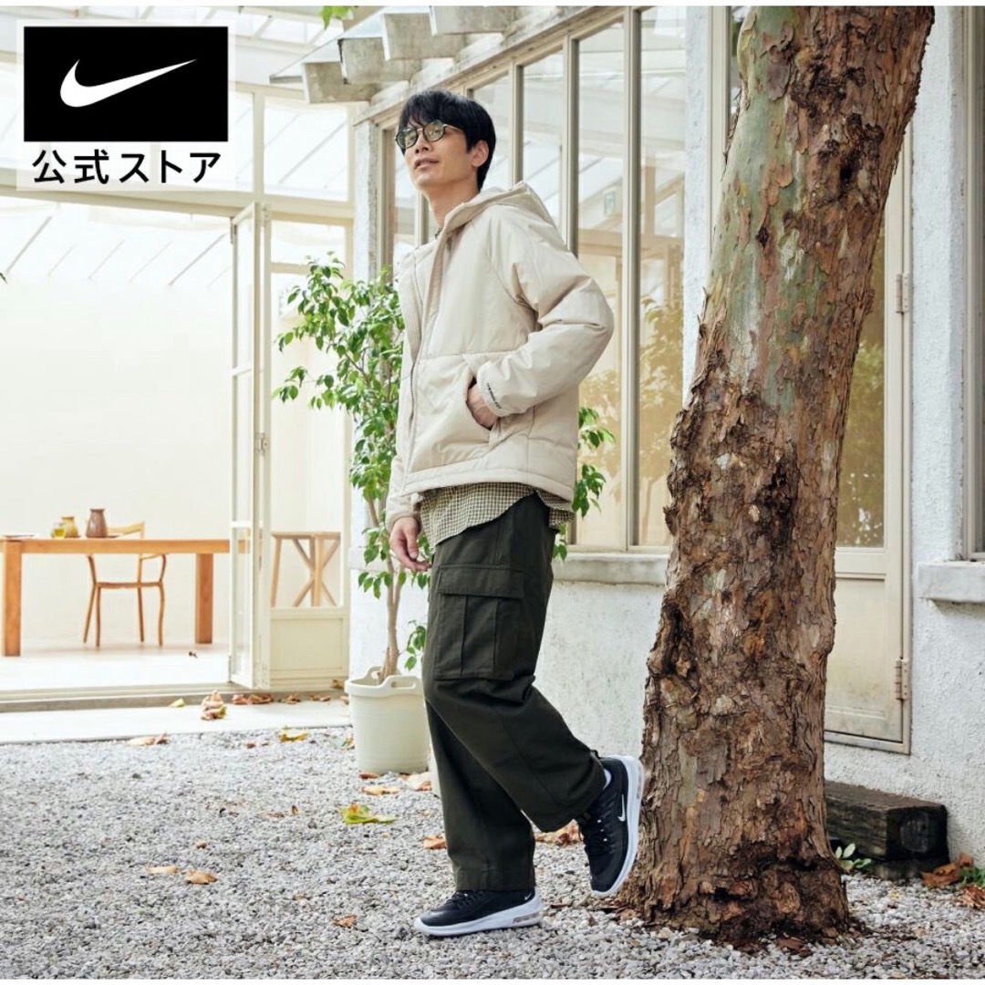 NIKE - 定価17710円☆NIKE☆中綿ジャケット☆ベージュ☆XLサイズ NIKE - 定価17710円☆NIKE☆中綿ジャケット☆ベージュ☆XLサイズ
