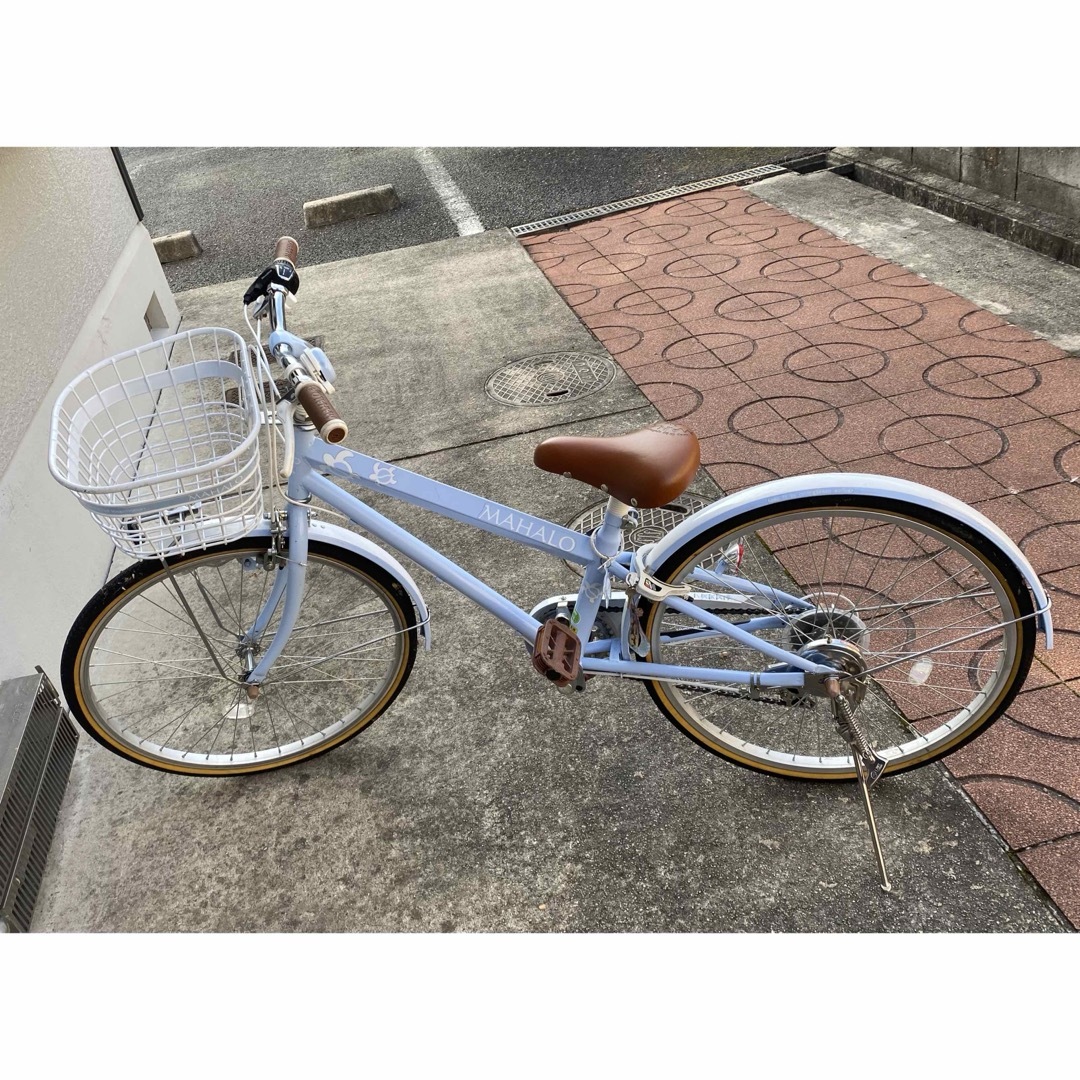 AEON - 自転車24インチ☆女の子☆マハロCブルーの通販 by AEON - 自転車24インチ☆女の子☆マハロCブルーの通販 by