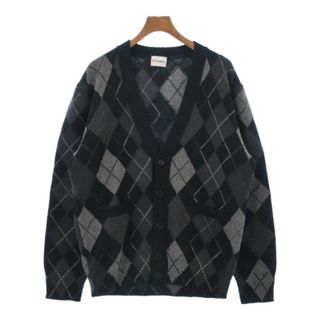 PERUGINO ペルジーノ カーディガン M 黒 【古着】【中古】【送料無料】(カーディガン)