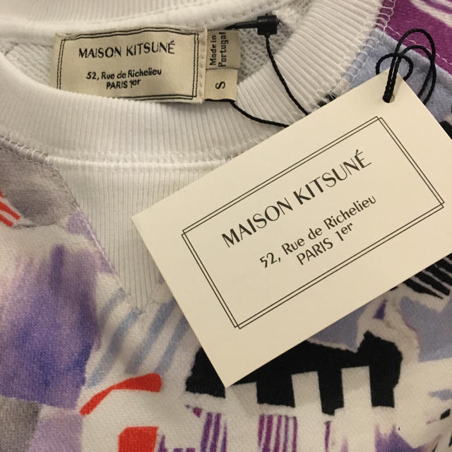 人気在庫 MAISON KITSUNE' - 激安MAISON KITSUNE スウェット 新品の通販 by S's shop|メゾンキツネならラクマ 低価正規店