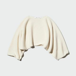 ユニクロ(UNIQLO)のはなっぷる様★UNIQLO AND LEMAIRE　ラムクロップドセーター　L(ニット/セーター)