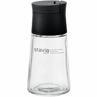 リス 調味料 塩 胡椒入れ ブラック 80ml スタビアリュクス(テーブル用品)