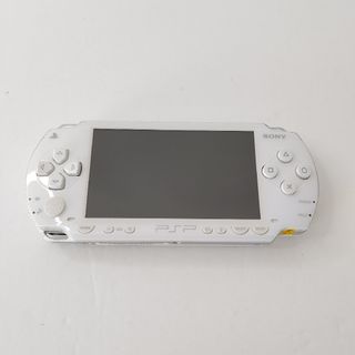 プレイステーションポータブル(PlayStation Portable)のSONY　PSP1000 セラミックホワイト　プレイステーションポータブル　美品(携帯用ゲーム機本体)