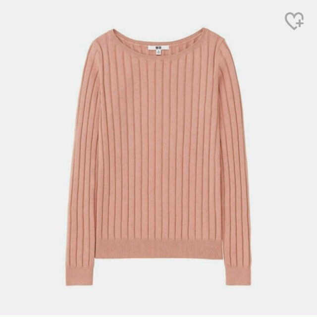 UNIQLO(ユニクロ)の専用☆大人気完売 ワイドリブニット 新色ピンク レディースのトップス(ニット/セーター)の商品写真