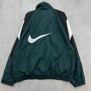 NIKE - 00s NIKE ナイキ ナイロンジャケット 古着 レトロ M相当 NIKE - 00s NIKE ナイキ ナイロンジャケット 古着 レトロ M相当