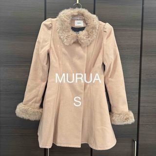 MURUA - 今週値下げ‼️ムルーア ファーコートの通販 by ゆんこ's MURUA - 今週値下げ‼️ムルーア ファーコートの通販 by ゆんこ's