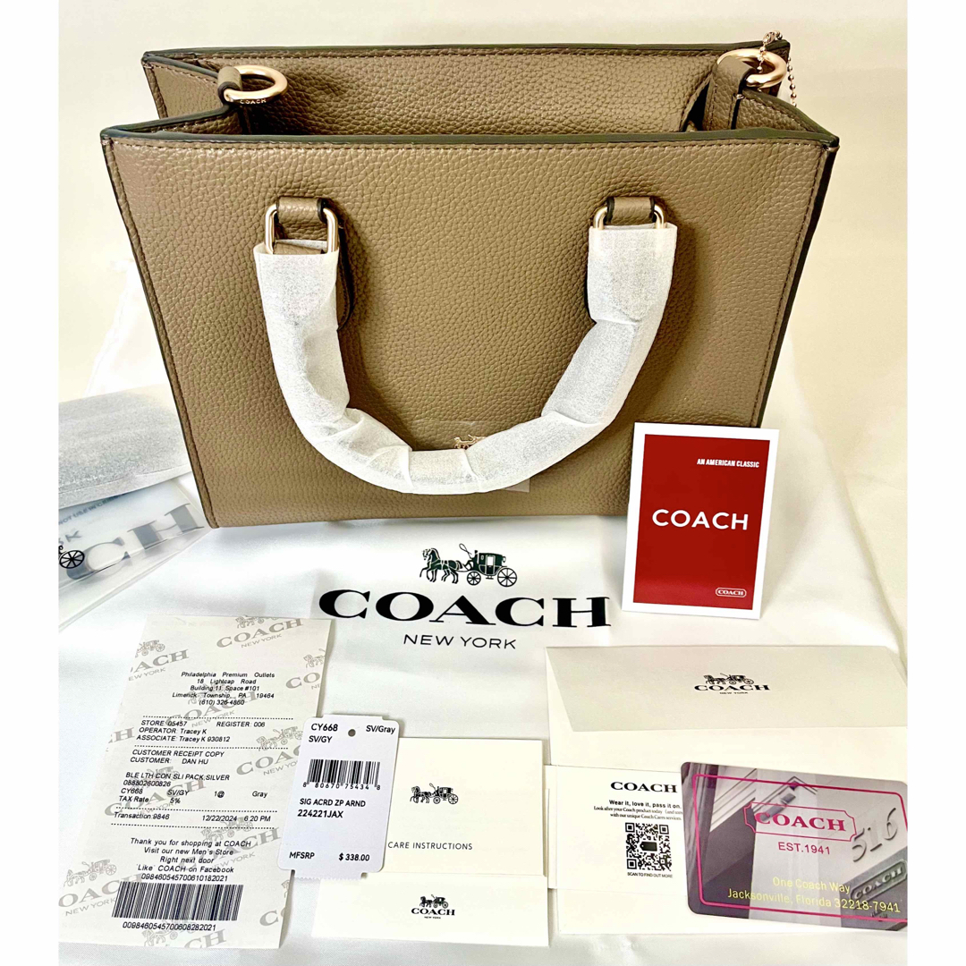 COACH - 【COACH 】⭐︎完全未使用⭐︎売り切れ必須 マギー COACH - 【COACH 】⭐︎完全未使用⭐︎売り切れ必須 マギー