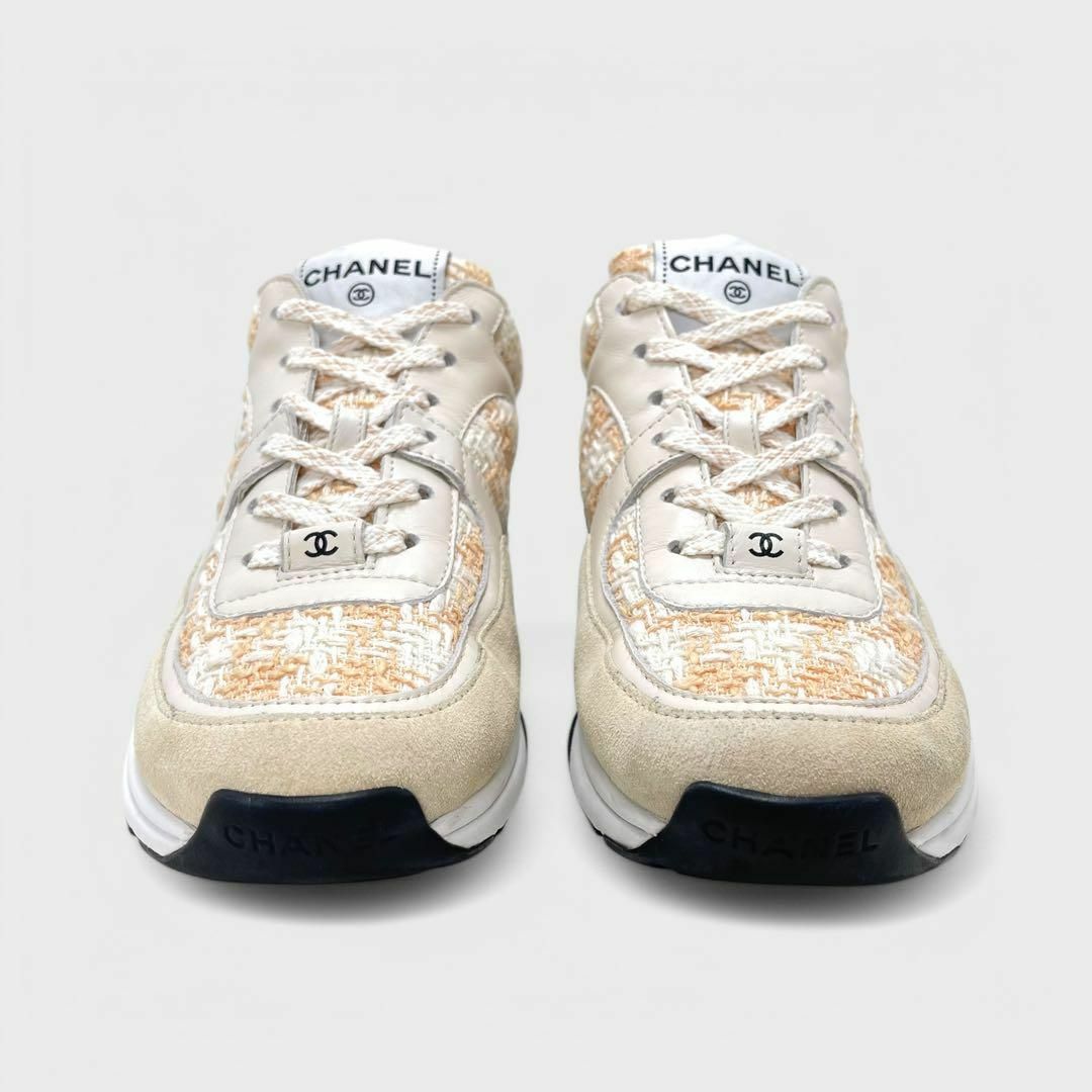 CHANEL - レア品✨極美品✨CHANEL シャネル ツイードスニーカー CHANEL - レア品✨極美品✨CHANEL シャネル ツイードスニーカー