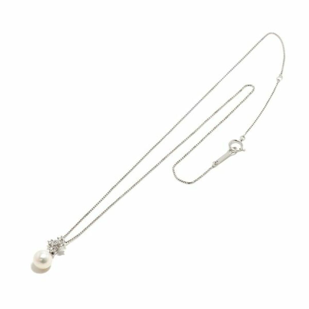TASAKI - タサキ TASAKI アコヤ真珠 7.0mm ダイヤ 0.06ct ネックレス 40cm K14 WG 585 パール 田崎真珠 VLP 90259774の通販 by PURPOSE ラクマ店 |タサキならラクマ TASAKI - タサキ TASAKI アコヤ真珠 7.0mm ダイヤ 0.06ct ネックレス 40cm K14 WG 585 パール 田崎真珠 VLP 90259774の通販 by PURPOSE ラクマ店 |タサキならラクマ