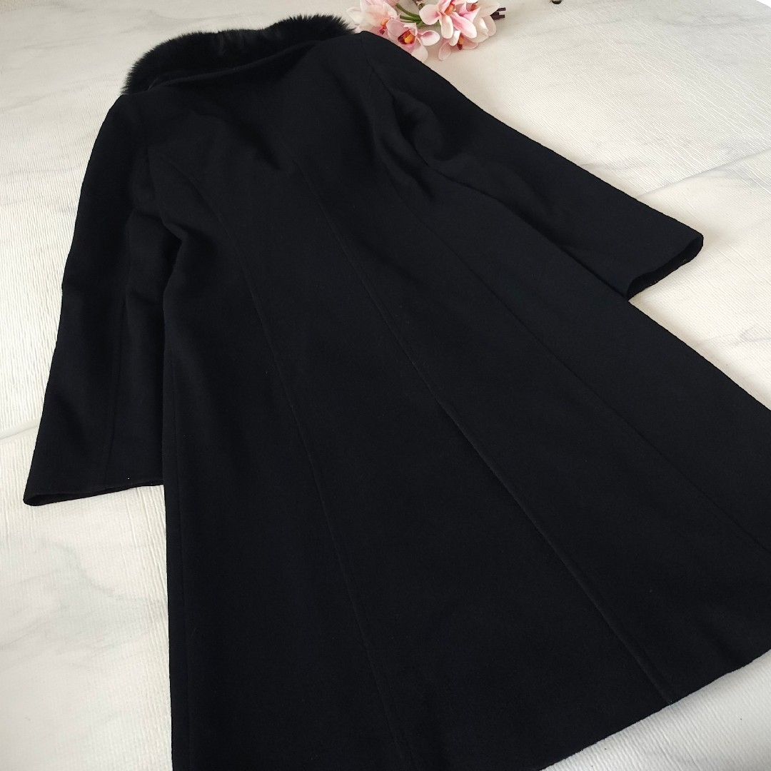 René - 希少Reneカシミア混フォックスファー付きダブルコート René - 希少Reneカシミア混フォックスファー付きダブルコート