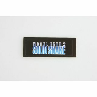 コナミ(KONAMI)の非売品 ノベルティ メタルギア ソリッド ロゴ ステッカー konami 水(その他)