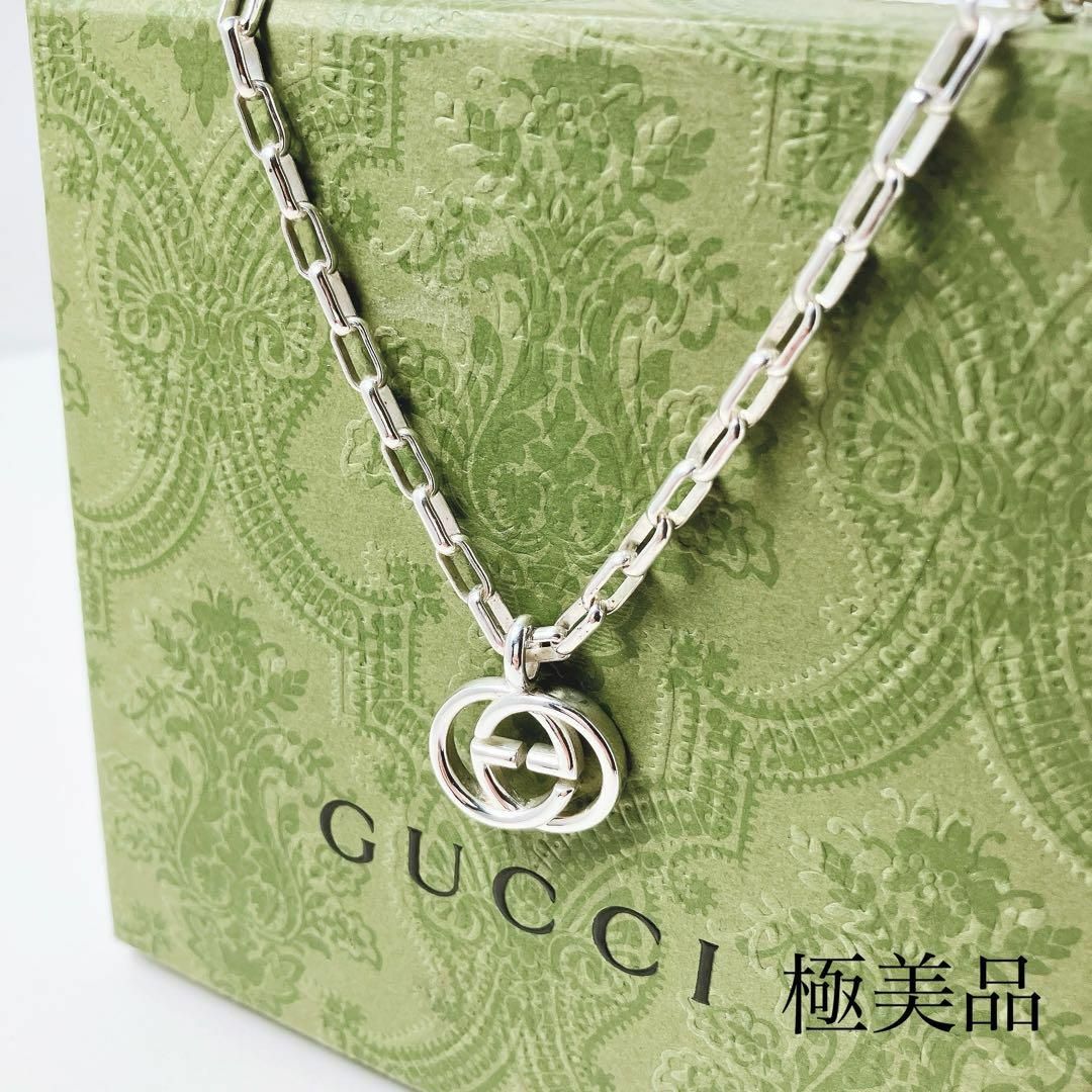 極美品*グッチ GUCCI 925 ネックレス シルバー メンズ OT238 極美品*グッチ GUCCI 925 ネックレス シルバー メンズ OT238