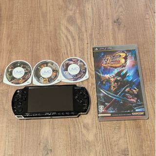 ソニー(SONY)のPSP 2000 カセット4個 セット(携帯用ゲーム機本体)
