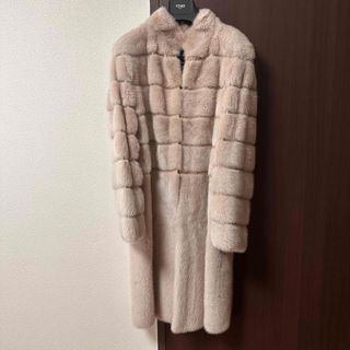 FENDI - FENDI フェンディ コート サイズ38 ミンク MINK ファー FENDI - FENDI フェンディ コート サイズ38 ミンク MINK ファー