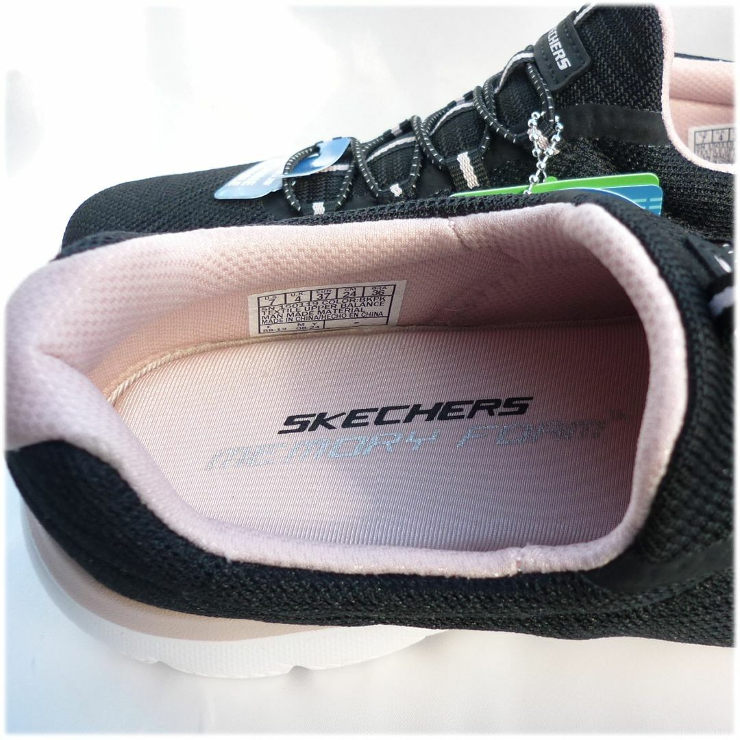SKECHERS - 定価11990円23.5cm相当スケッチャーズ 黒×ピンク SKECHERS - 定価11990円23.5cm相当スケッチャーズ 黒×ピンク