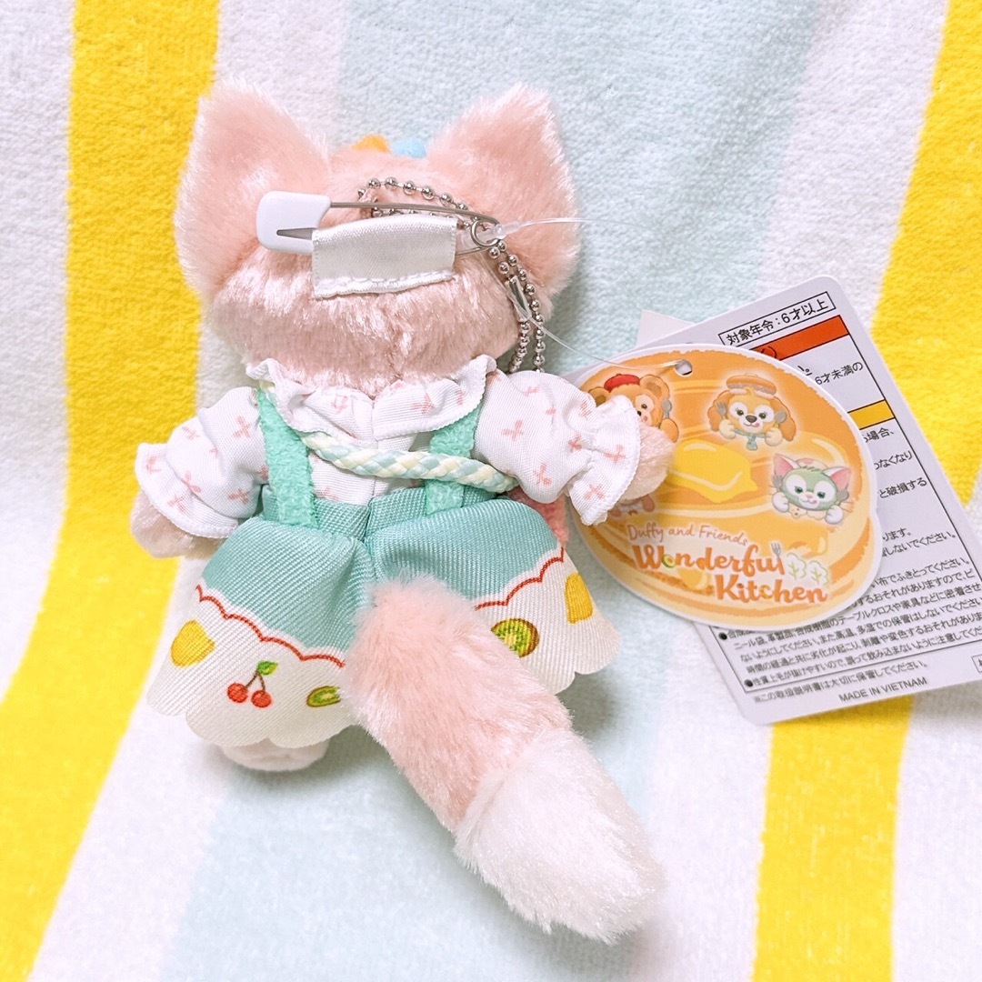 TDS販売終了❤️リーナベル ぬいぐるみバッジ ワンダフルキッチン❤️ダッフィー TDS販売終了❤️リーナベル ぬいぐるみバッジ ワンダフルキッチン❤️ダッフィー