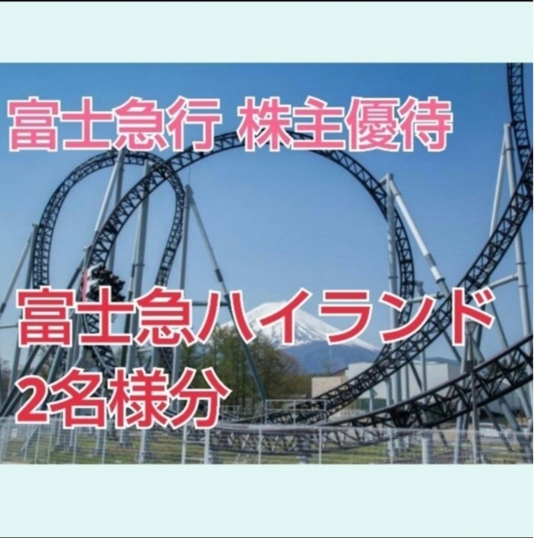専用☆富士急ハイランド 株主優待 フリーパスに引き換え可能＆フリーパス 4人