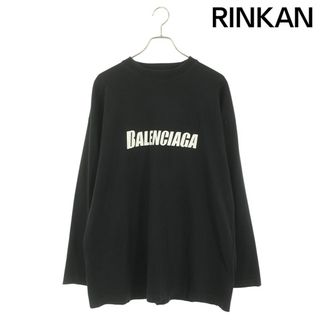 BALENCIAGA - 新品同様 バレンシアガ 長袖カットソー ロゴ 白 XS BALENCIAGA - 新品同様 バレンシアガ 長袖カットソー ロゴ 白 XS