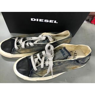 ディーゼル(DIESEL)の新品 DIESEL デニム スニーカー 27cm ヴィンテージ(スニーカー)