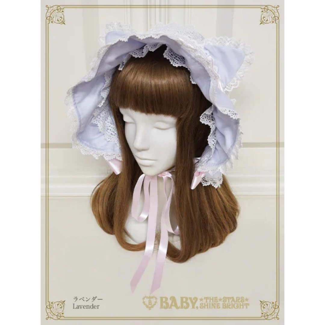 BABY,THE STARS SHINE BRIGHT - ねこみみボンネットの通販 by BABY,THE STARS SHINE BRIGHT - ねこみみボンネットの通販 by