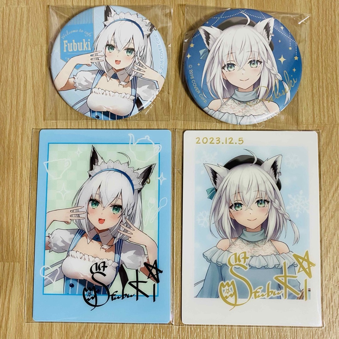 4点セット 百鬼あやめ カード 缶バッジ ホロライブ ローソン 4点セット 百鬼あやめ カード 缶バッジ ホロライブ ローソン