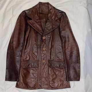 70s 70年代 オシュワコン レザージャケット 本革 ヴィンテージ 70s 70年代 オシュワコン レザージャケット 本革 ヴィンテージ