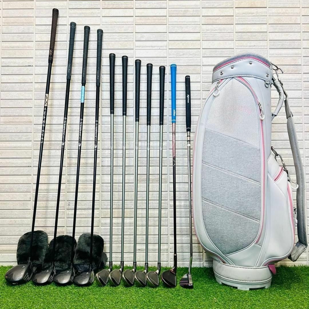 レディース Callaway キャロウェイ ゴルフクラブセット キャディバッグ付 レディース Callaway キャロウェイ ゴルフクラブセット キャディバッグ付