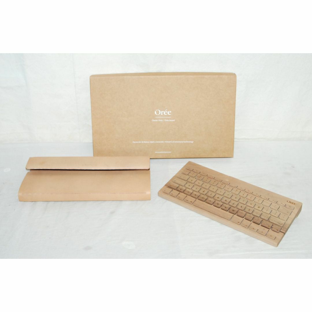Orée Bluetooth 木製キーボード フランス製 ハンドメイド