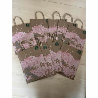 Starbucks - スターバックス ショップ袋 4枚セット さくら Starbucks - スターバックス ショップ袋 4枚セット さくら