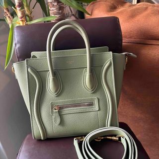 CELINE(ハンドバッグ ・ グリーン・カーキ/緑色系)のフリマ CELINE(ハンドバッグ ・ グリーン・カーキ/緑色系)のフリマ