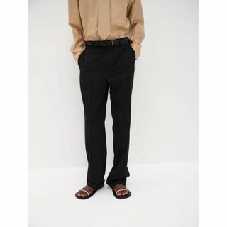 AURALEE - 【未使用】オーラリー シルク リネン スラックス AURALEE - 【未使用】オーラリー シルク リネン スラックス