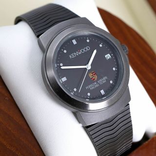 KENWOOD - 稼働 KENWOOD 腕時計 PORSCHE KREMER RACING 840の KENWOOD - 稼働 KENWOOD 腕時計 PORSCHE KREMER RACING 840の