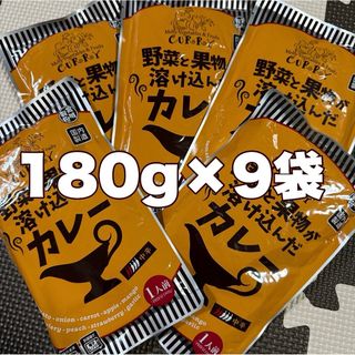 レトルトカレー☆野菜と果物が溶け込んだカレー9袋(レトルト食品)