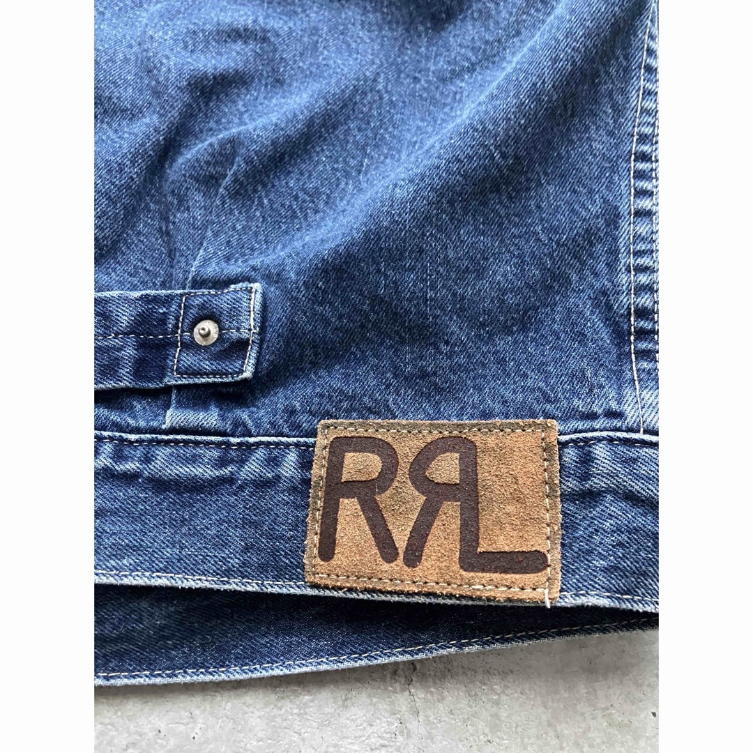 RRL - 90s USA製 RRL Gジャン 三ツ星タグ 裏地チェック Lサイズ RRL - 90s USA製 RRL Gジャン 三ツ星タグ 裏地チェック Lサイズ