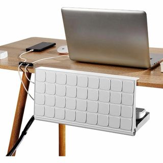 ケーブル管理トレイ ドリル不要 ルオーガナイザー 40cmエクストラロング(ノーカラージャケット)