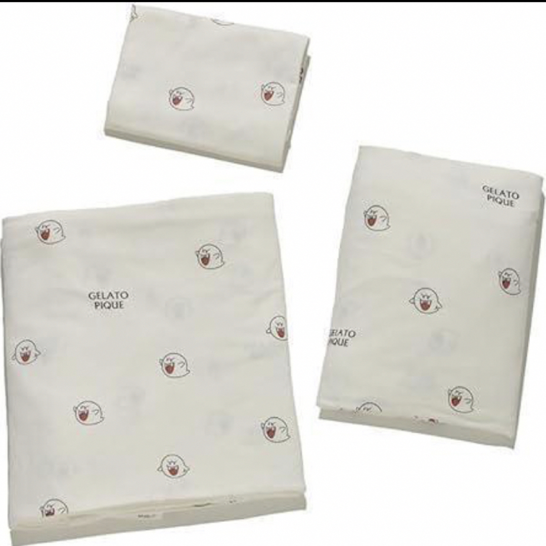 gelato pique - ジェラートピケ マリオ 寝具 3点セット シングル gelato pique - ジェラートピケ マリオ 寝具 3点セット シングル