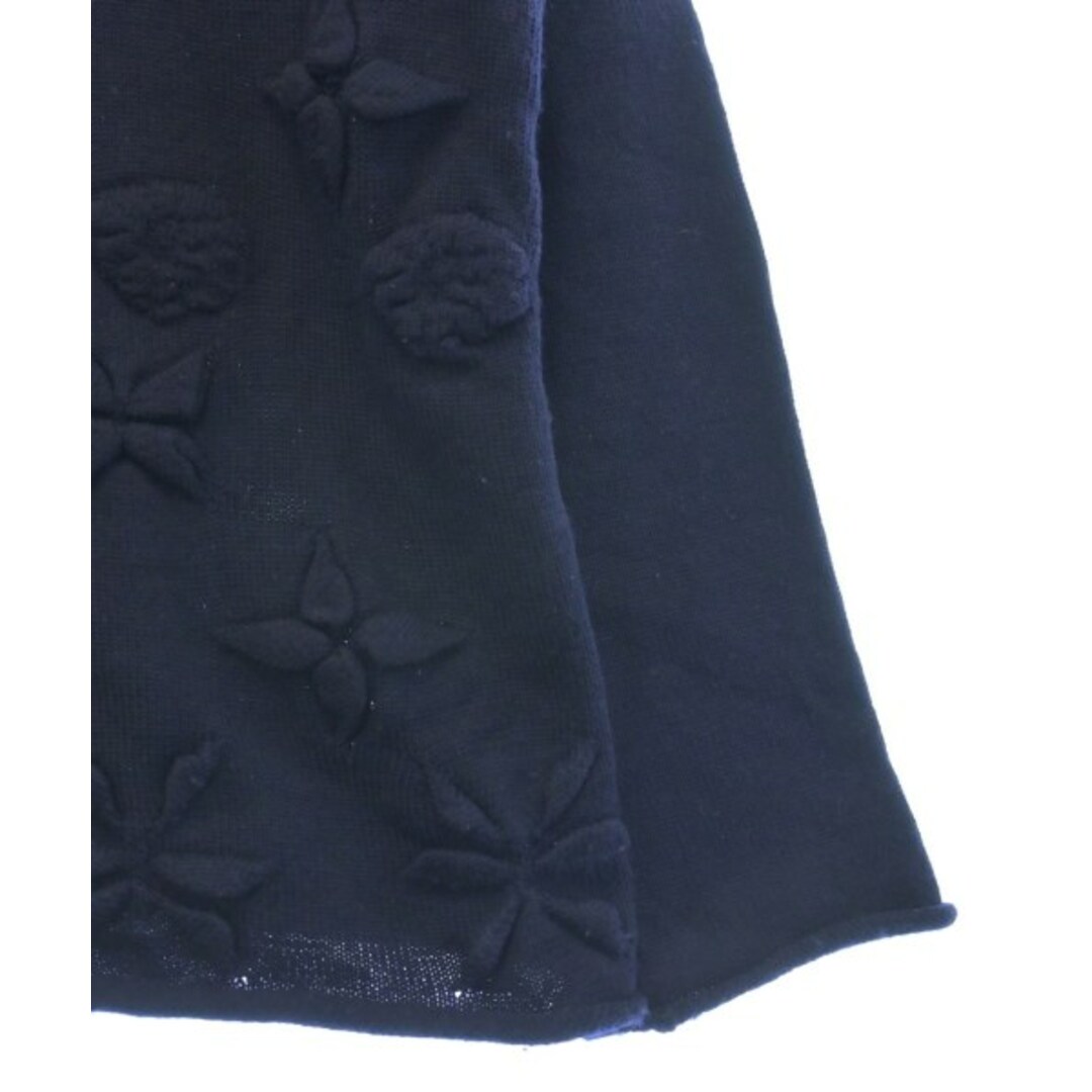 robe de chambre ニット・セーター -(S位) 紺 【古着】【中古】