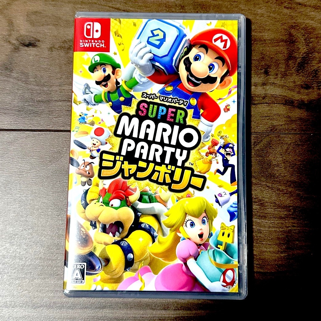 スーパー マリオパーティ ジャンボリー 新品未開封 Switch エンタメ/ホビーのゲームソフト/ゲーム機本体(家庭用ゲームソフト)の商品写真