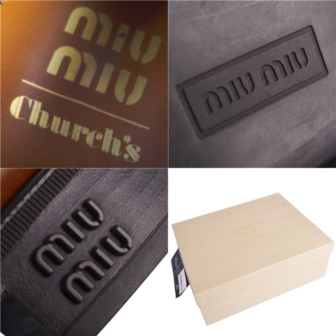 MIU MIU - 未使用 ミュウミュウ チャーチ miumiu Church's MIU MIU - 未使用 ミュウミュウ チャーチ miumiu Church's
