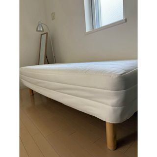 MUJI (無印良品) - 無印良品 シングルベッド 脚付きマットレス MUJI (無印良品) - 無印良品 シングルベッド 脚付きマットレス