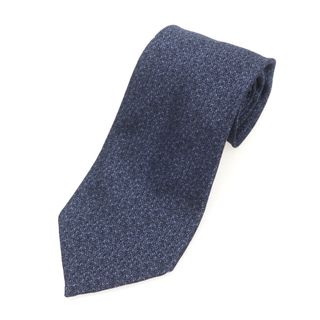 エトロ(ETRO)の【中古】エトロ ETRO 三つ折り シルク ネクタイ ネイビーxブルー【メンズ】(ネクタイ)
