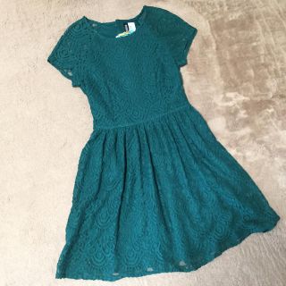 エイチアンドエム(H&M)のH&M レースミニドレス(ミニドレス)