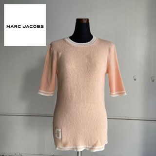 マークジェイコブス(MARC JACOBS)の【新品未使用】MARC JACOBS マークジェイコブス 畦編み 五分袖ニットB(ニット/セーター)